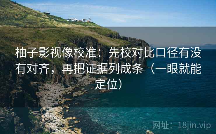 柚子影视像校准:先校对比口径有没有对齐,再把证据列成条(一眼就能定位) 柚子影视像校准:先校对比口径有没有对齐,再把证据列成条(一眼就能定位)